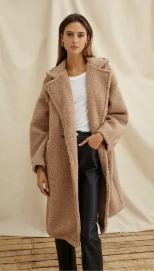 ADRIANA Coat in Camel