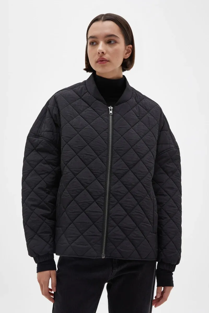 Assembly Label - Willa Quilted Jacket - Black