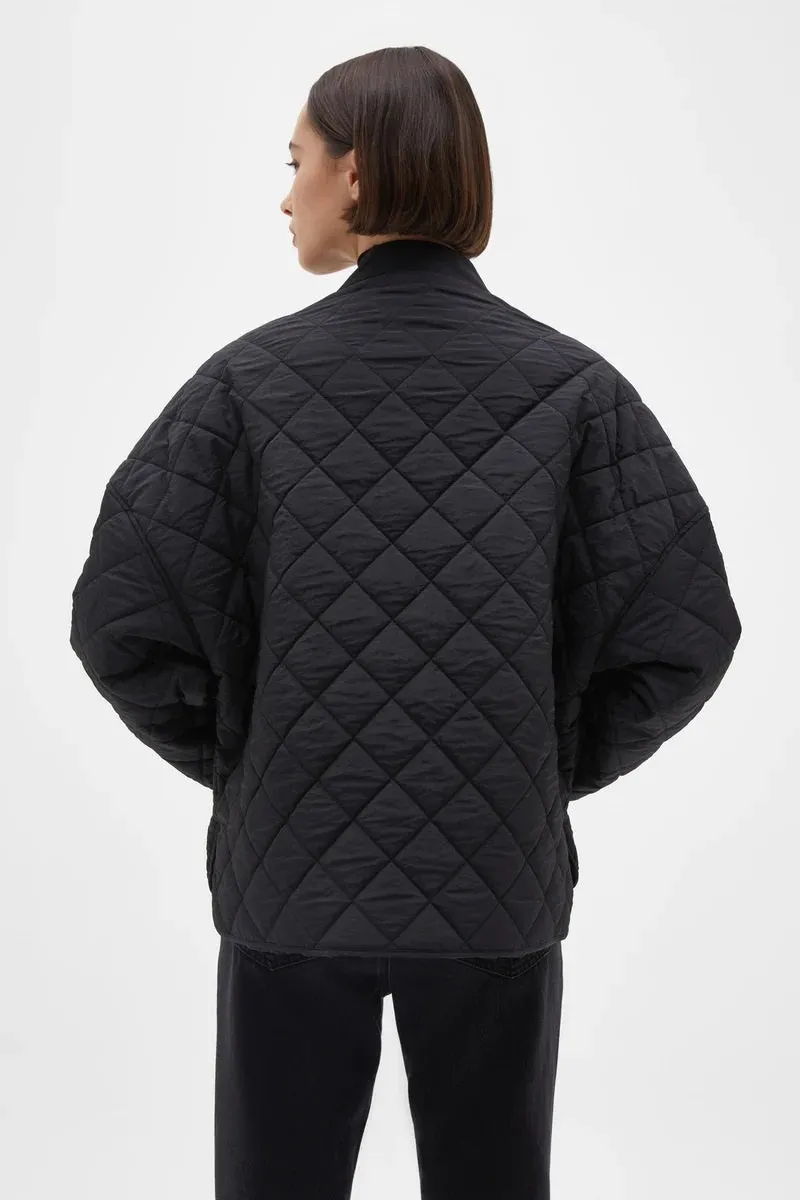 Assembly Label - Willa Quilted Jacket - Black