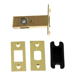 Atlantic 2.5" Tubular Deadbolt (Polished Brass)