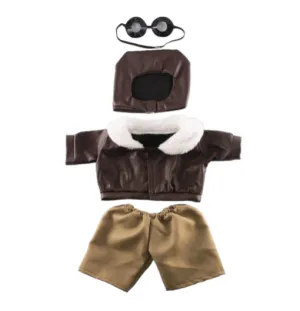 Aviator Pilot Teddy Bear Outfit