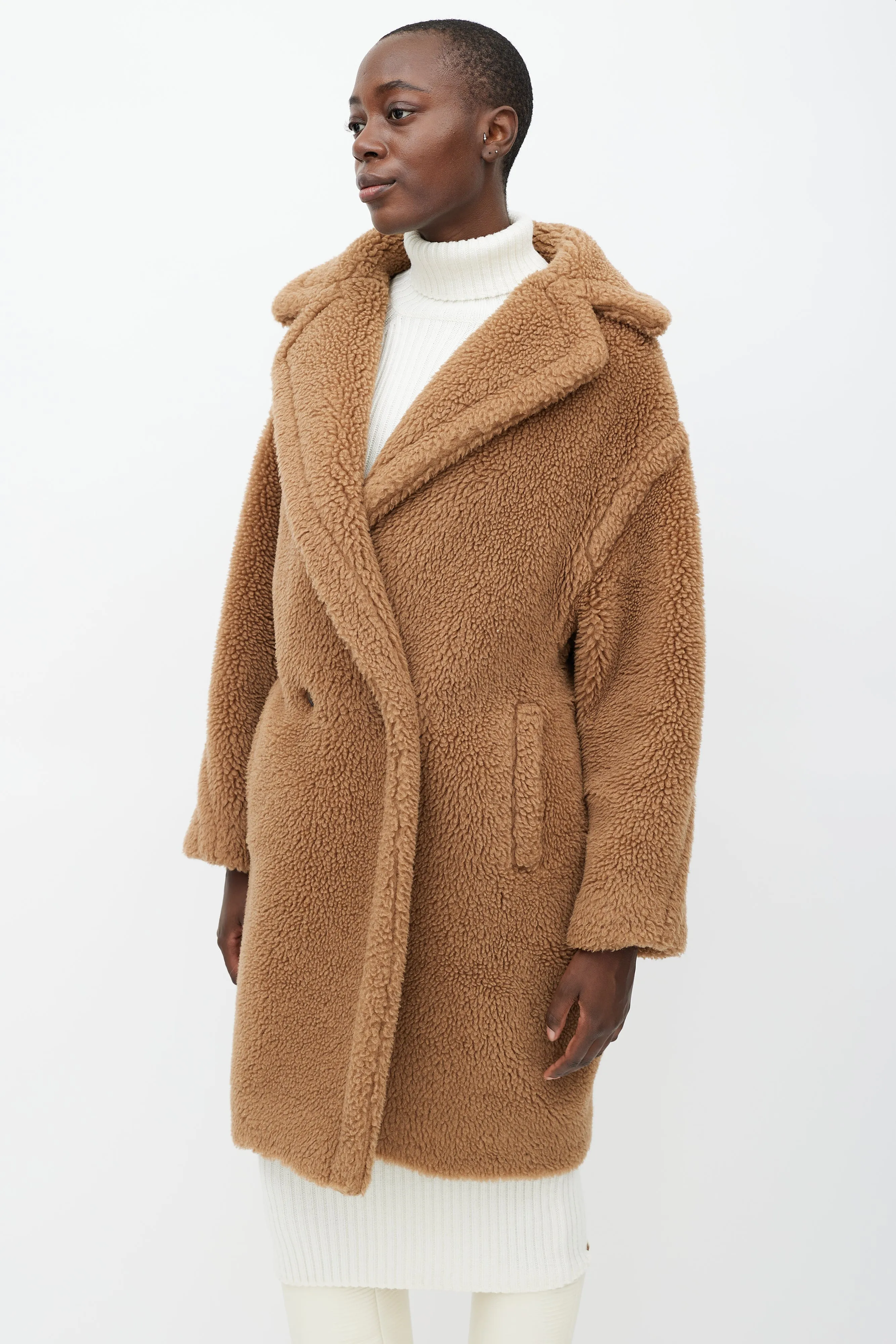 Beige Wool Tedgirl Coat