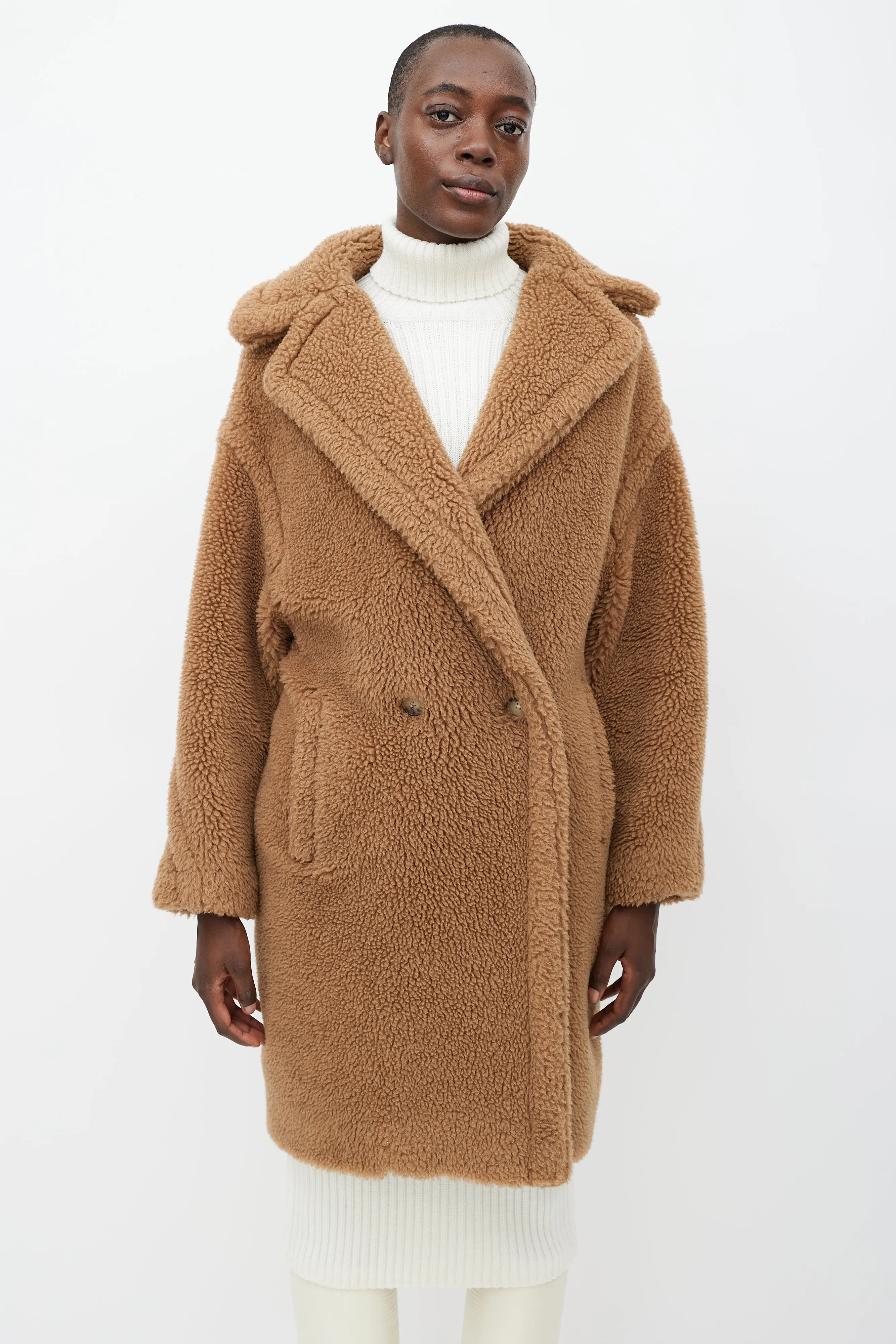 Beige Wool Tedgirl Coat