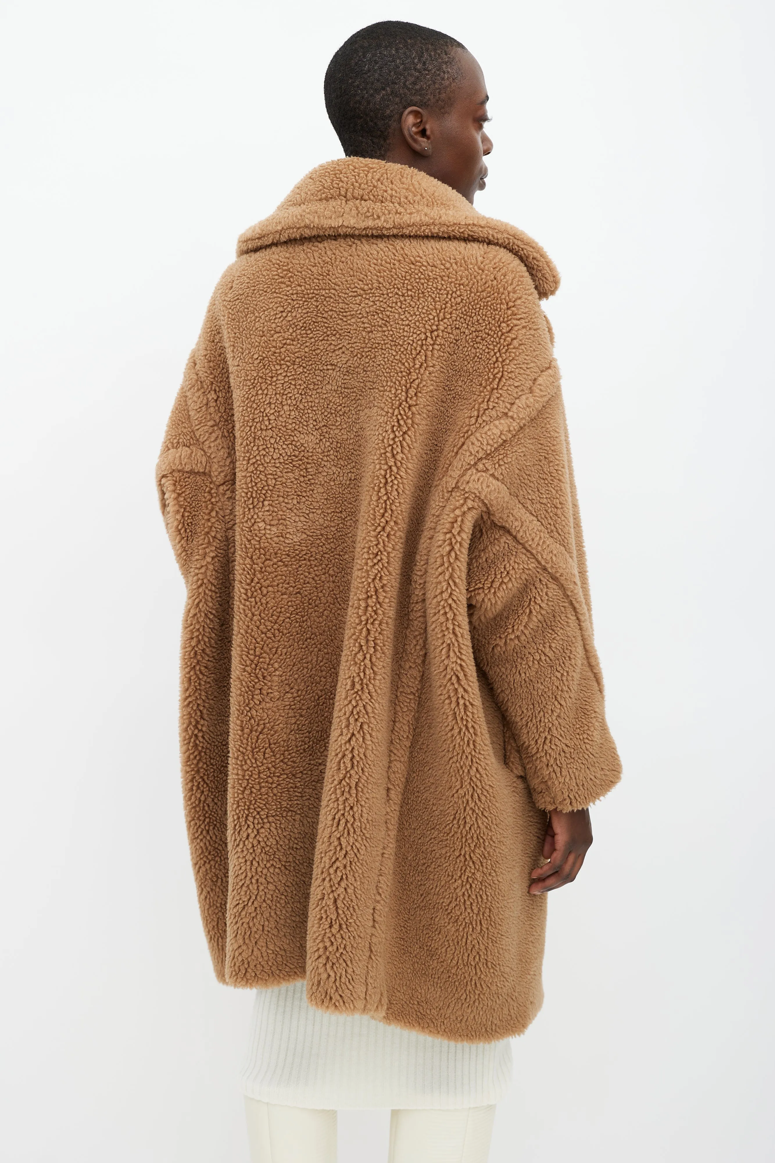 Beige Wool Tedgirl Coat