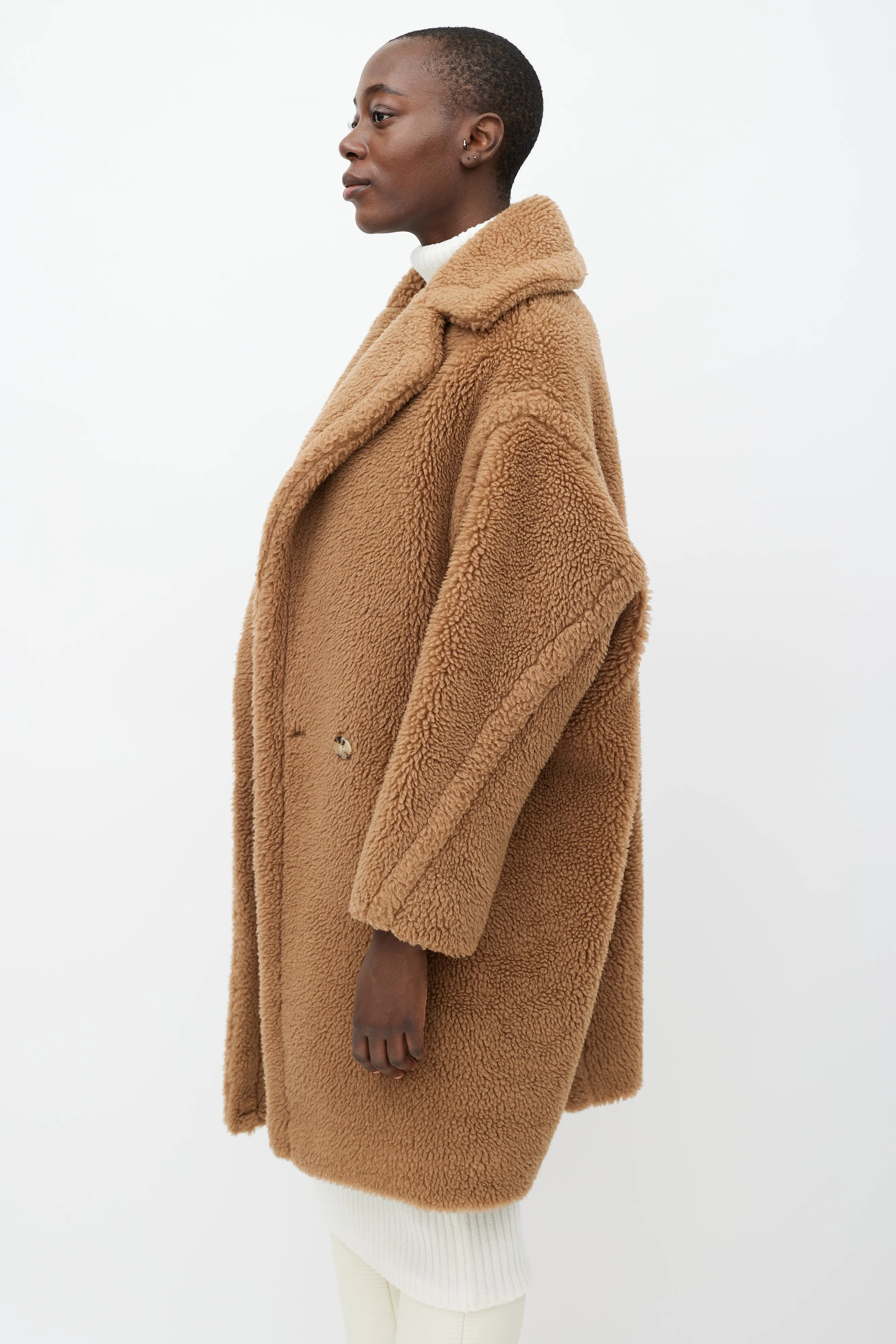 Beige Wool Tedgirl Coat