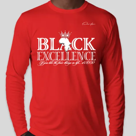 Black Excellence Long Sleeve T-Shirt