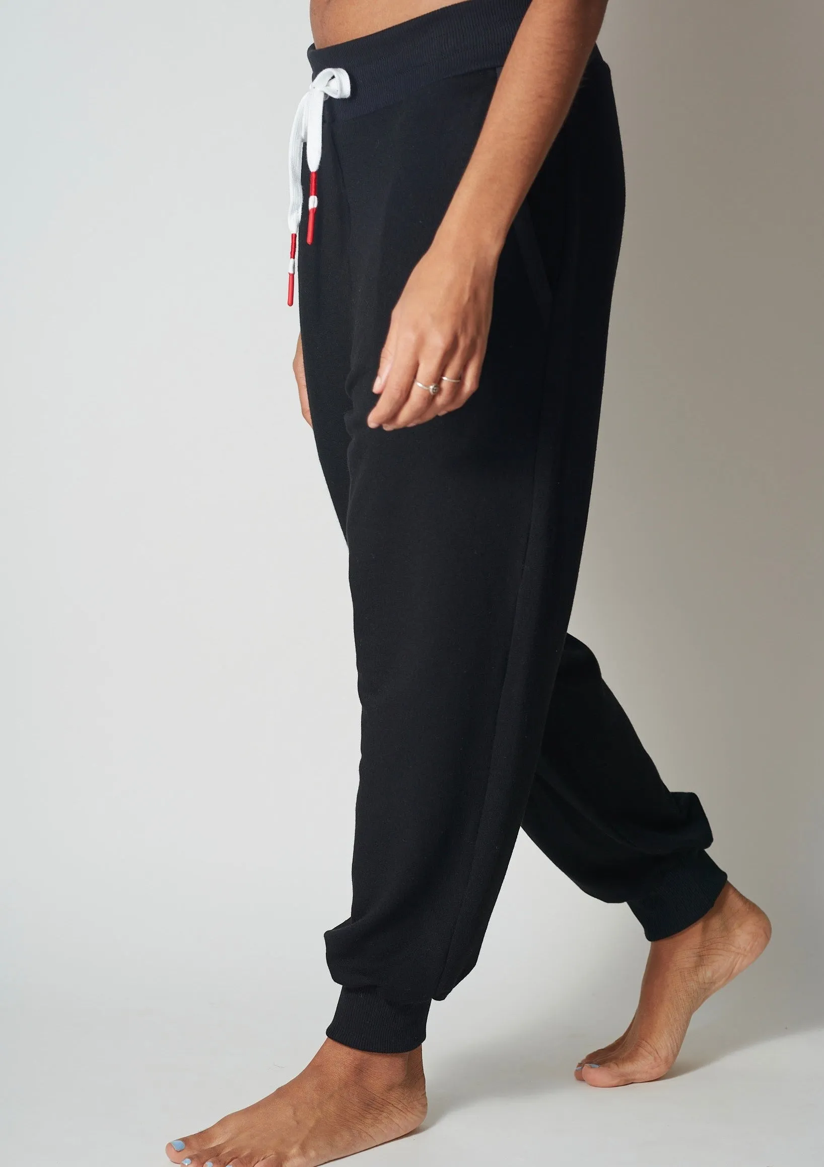 BLACK MAYA JOGGERS