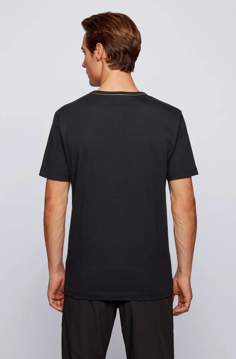 BOSS Tee Gold 3 T-Shirt in Black