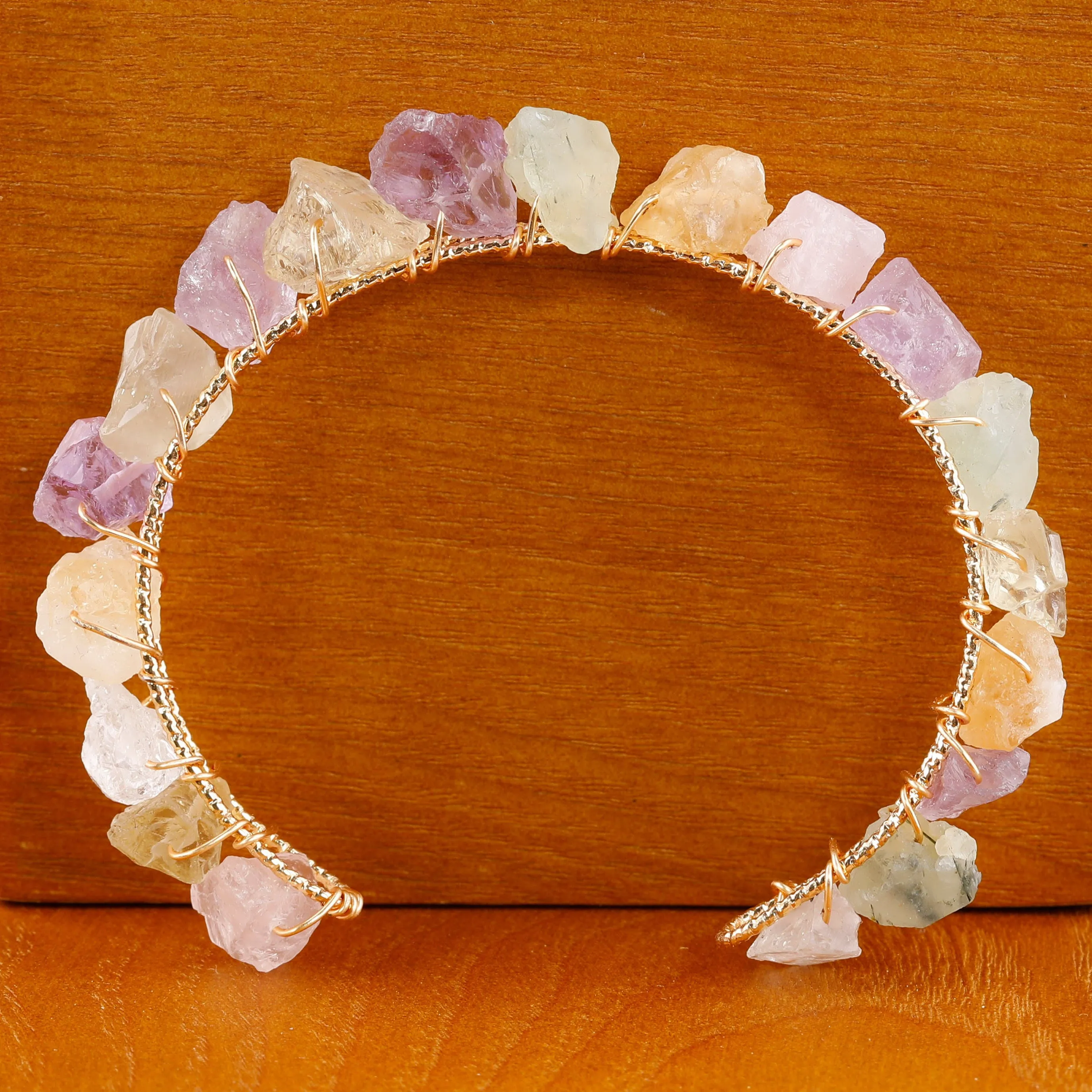 Crystal Stone Bracelet Adjustable