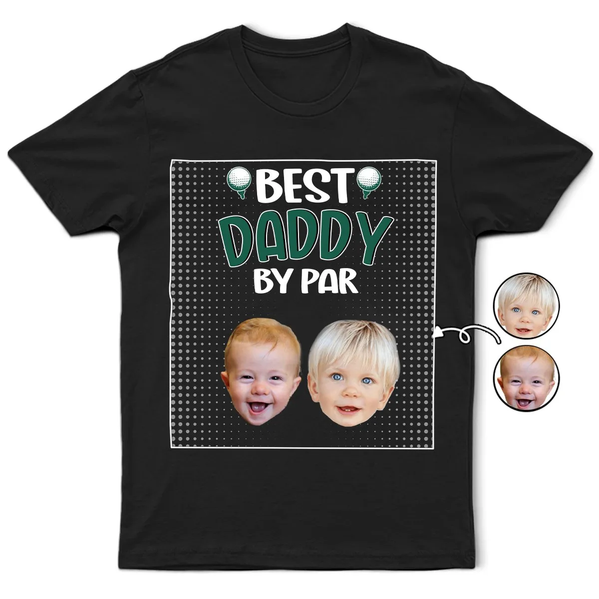 Family - Best Daddy By Par - Personalized Unisex T-shirt, Hoodie, Sweatshirt