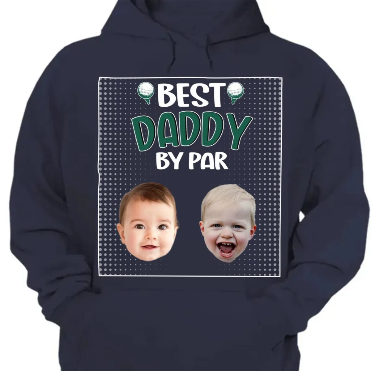 Family - Best Daddy By Par - Personalized Unisex T-shirt, Hoodie, Sweatshirt