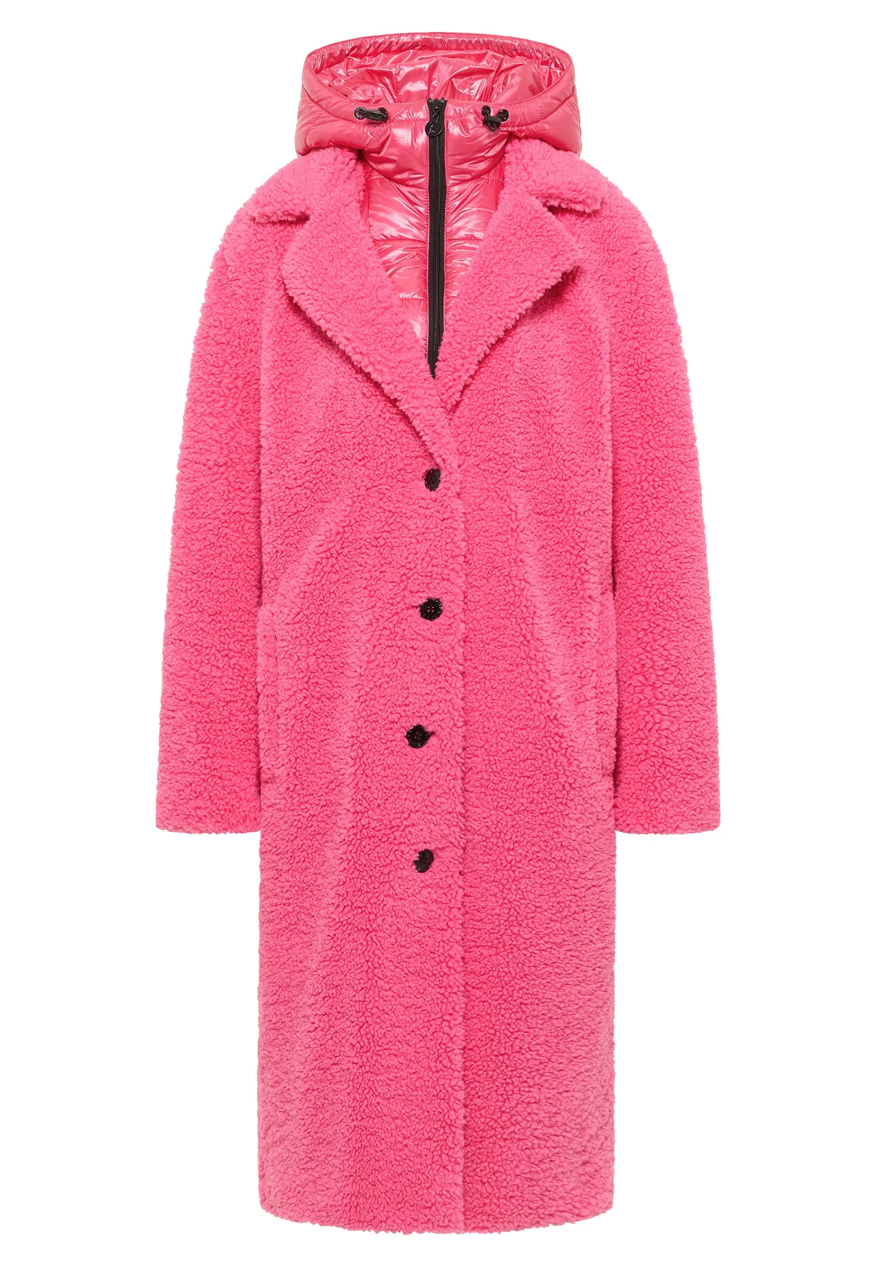 FRIEDA & FREDDIES Pink Faux Fur Jacket