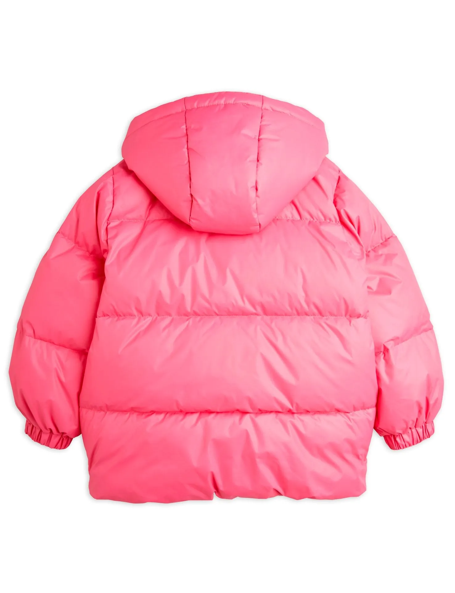 Heavy Hooded Puffer Jacket (Pink)