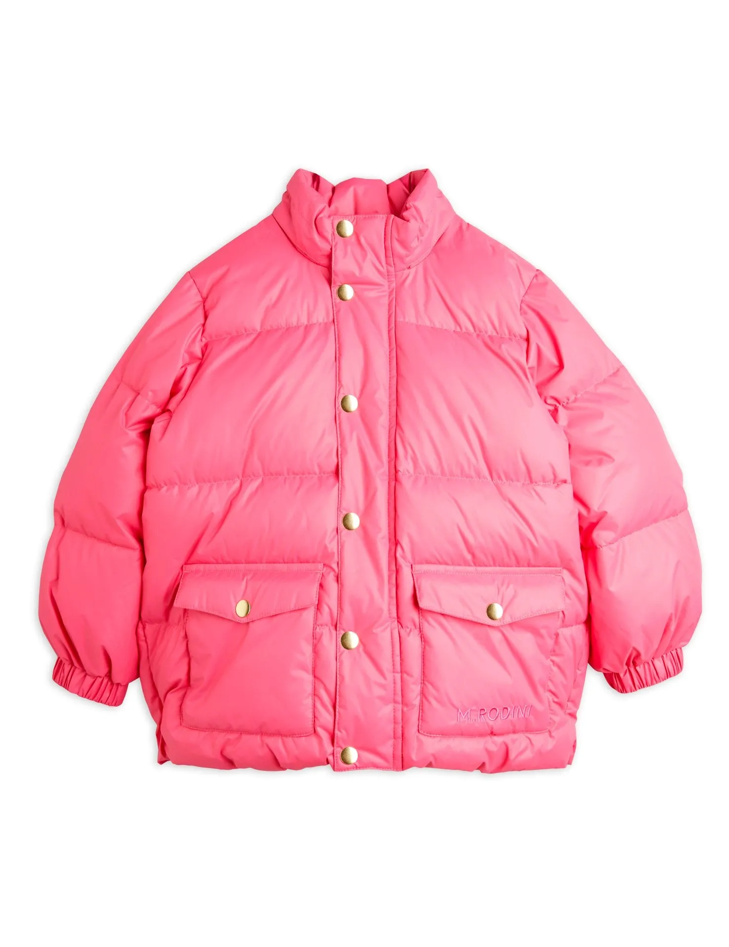 Heavy Hooded Puffer Jacket (Pink)