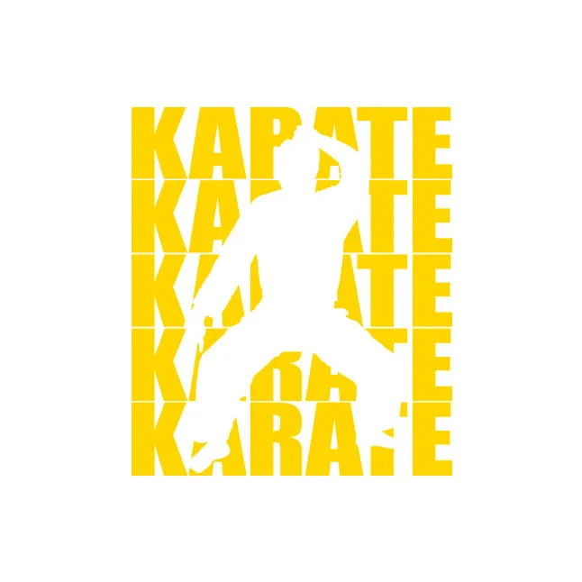 Karate (Yellow Lettering)