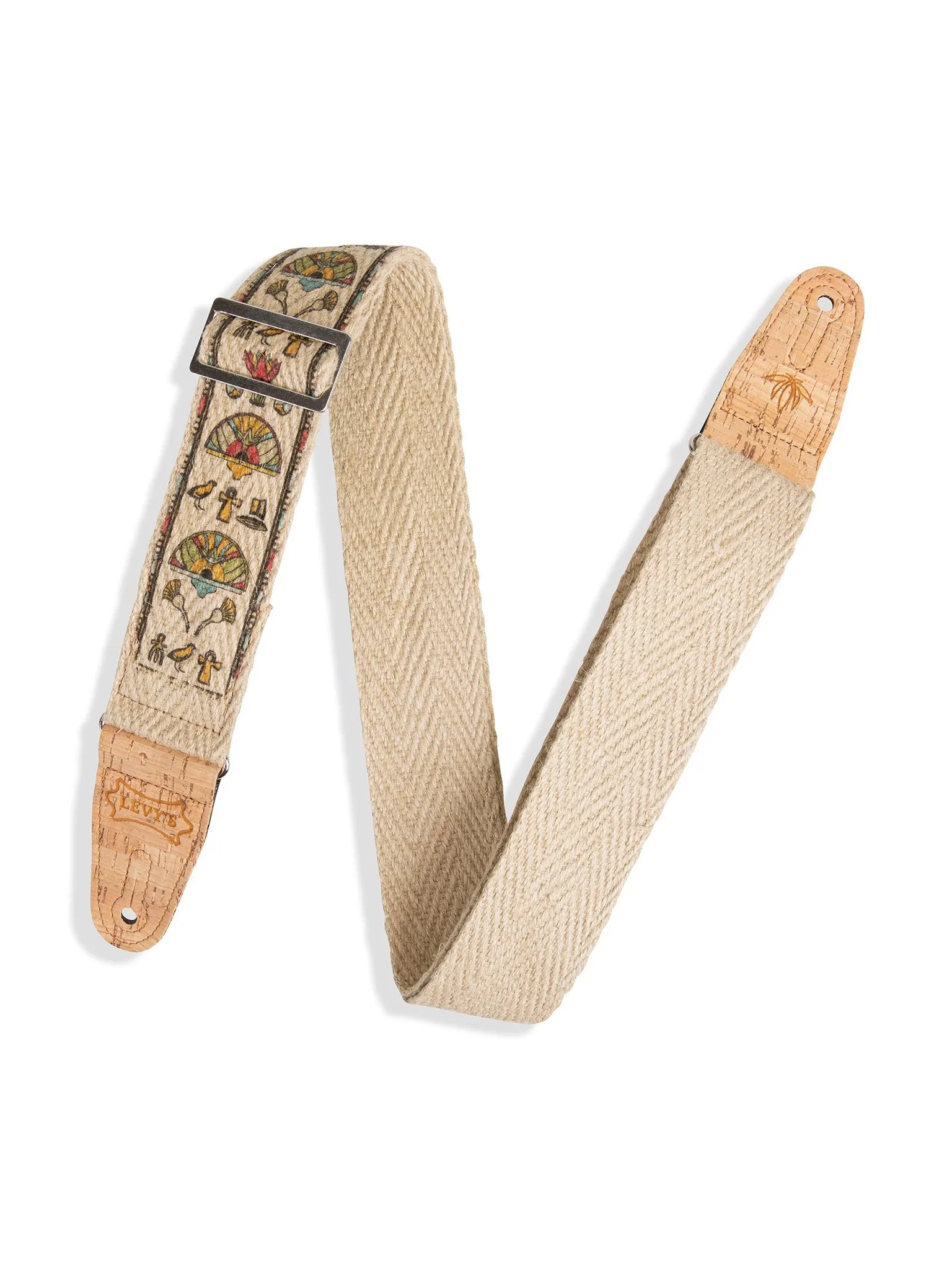 Levy's MH8P-004 2" Wide Hemp Guitar Strap