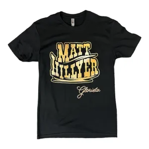 Matt Hillyer Gold Glorieta Logo T-Shirt