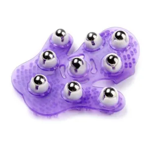 Metal Rolling Ball Massager Glove