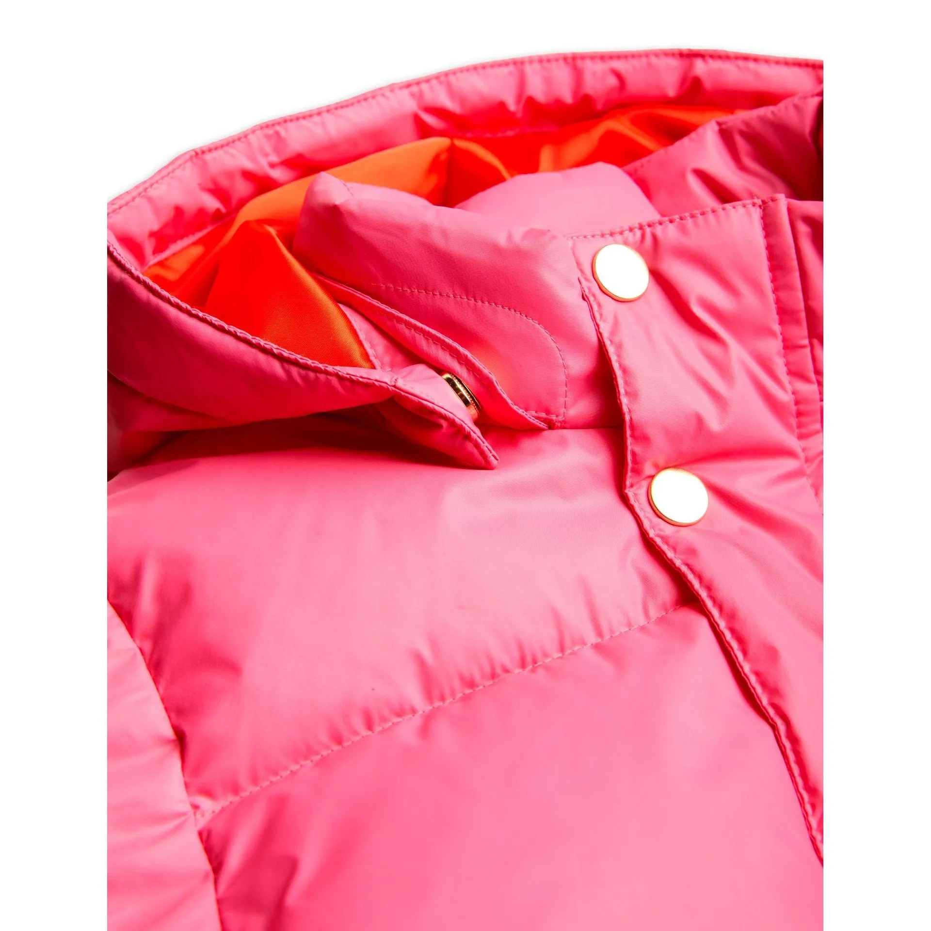 Mini Rodini - Pink heavy puffer jacket