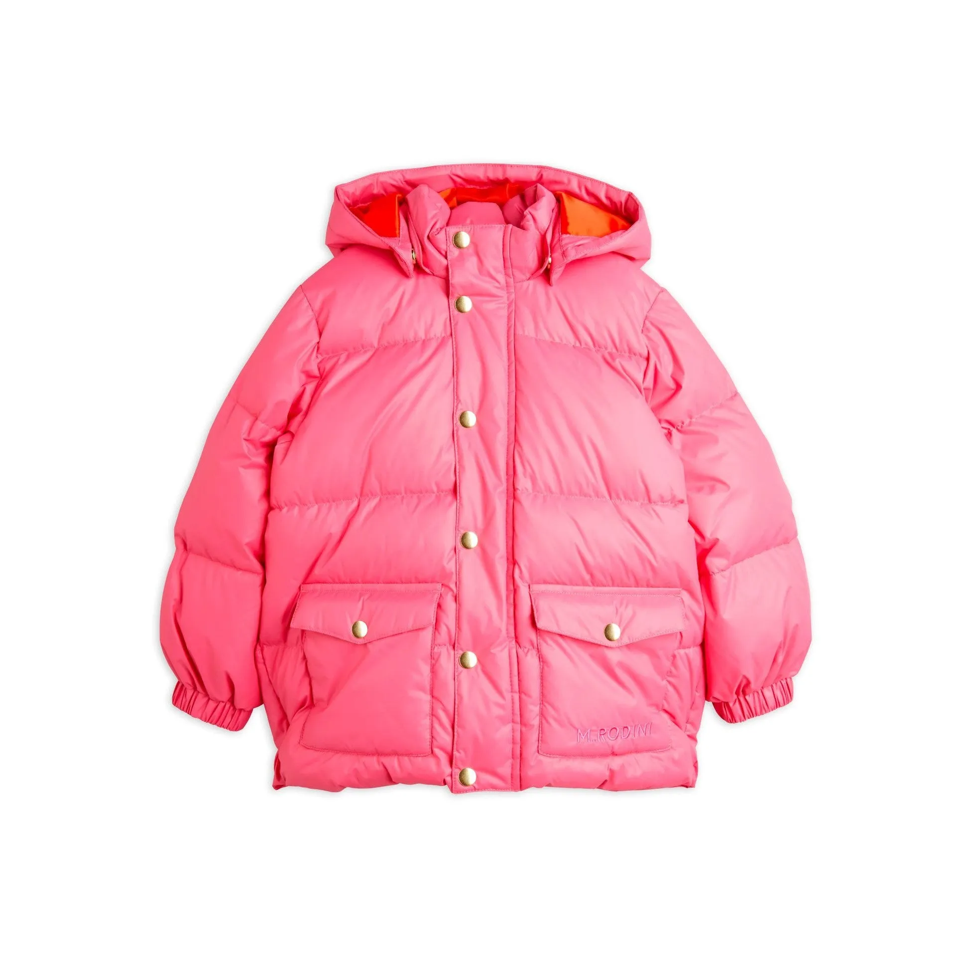 Mini Rodini - Pink heavy puffer jacket