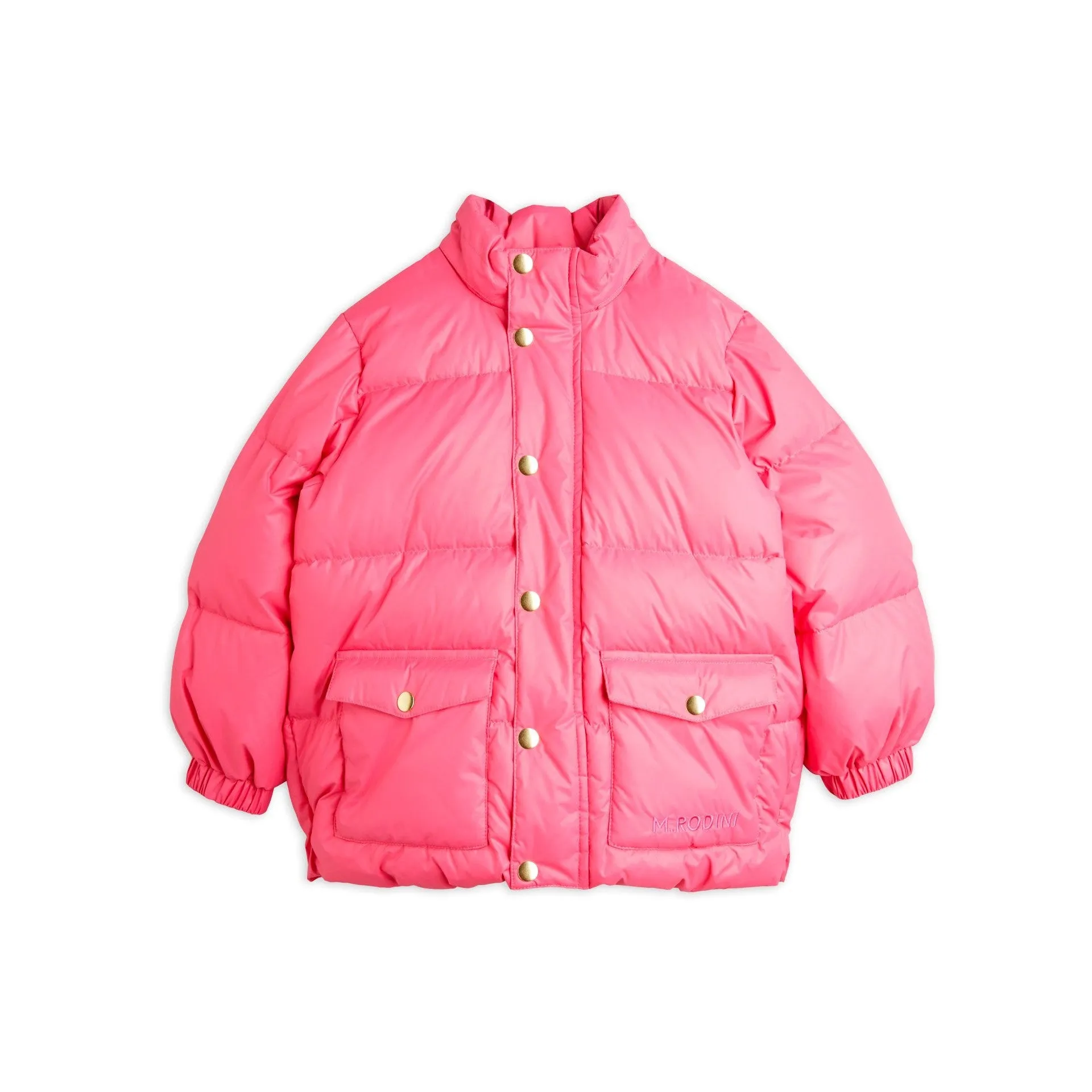 Mini Rodini - Pink heavy puffer jacket