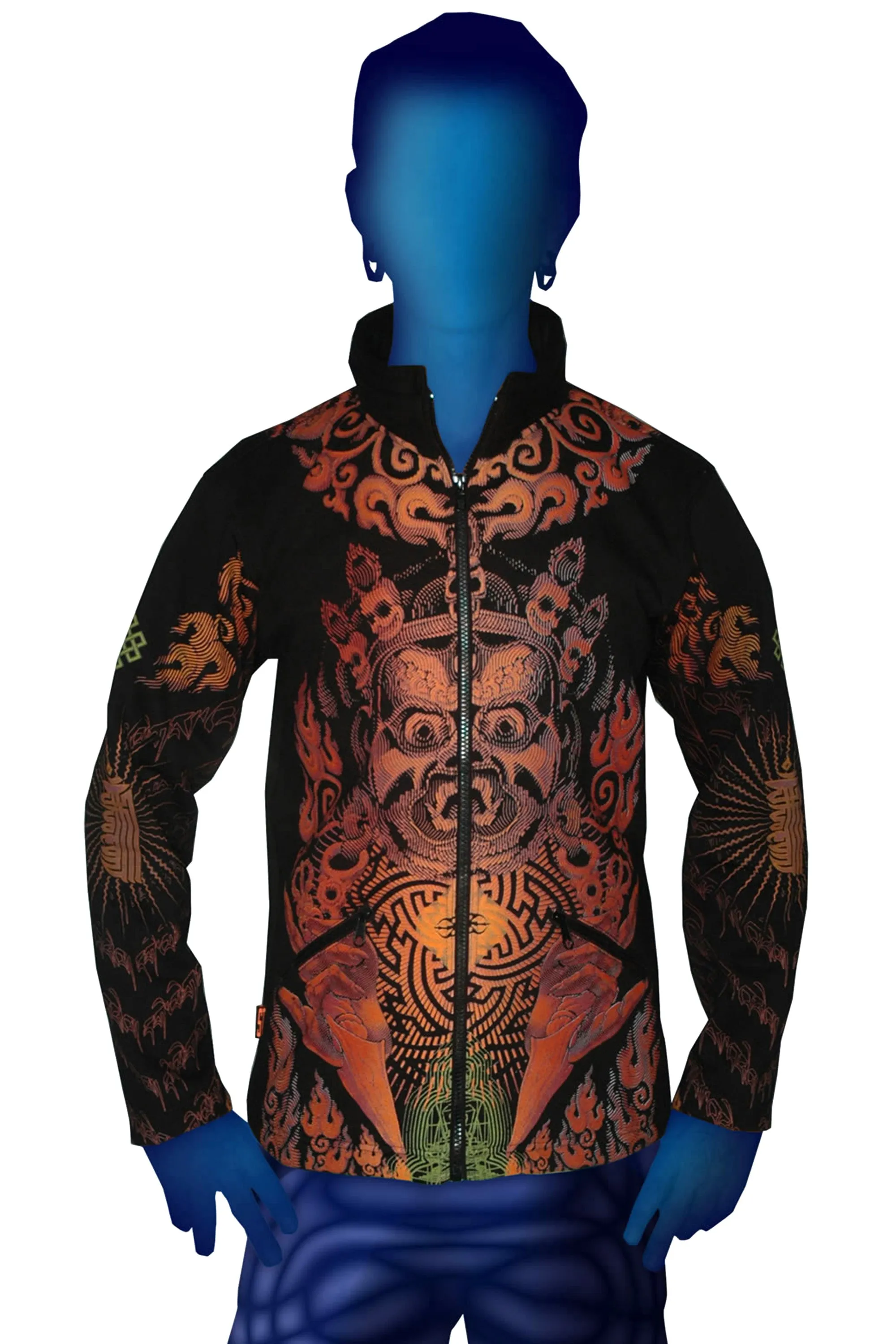 Morph Jacket (No Hood) : Fire Mahakala