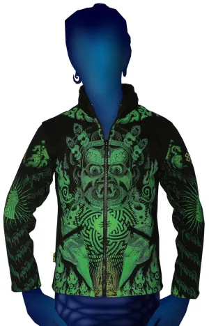 Morph Jacket (No Hood) : Lime Mahakala