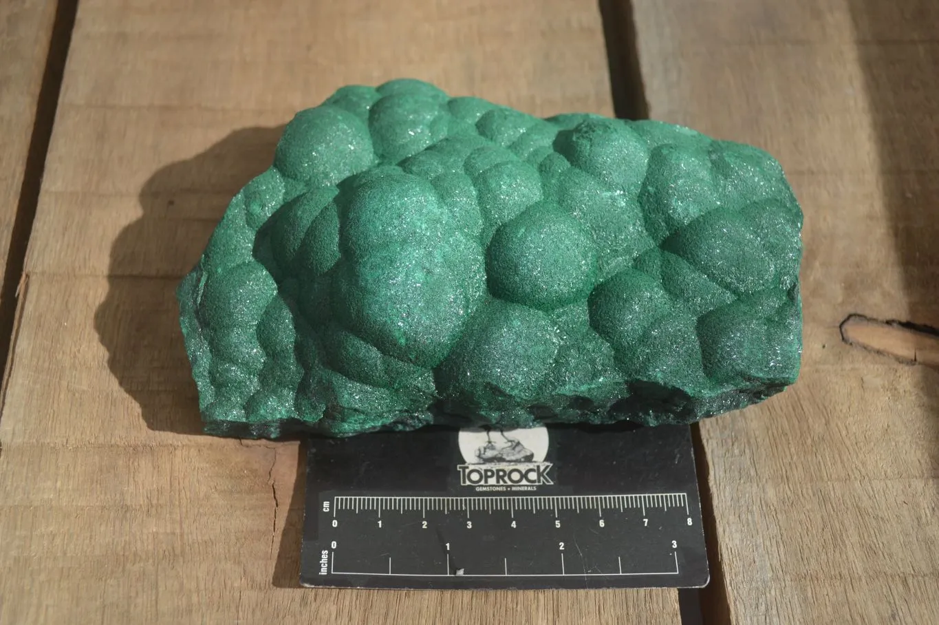 Natural Botryoidal Crystalline Malachite Specimens  x 2 From Kolwezi, Congo