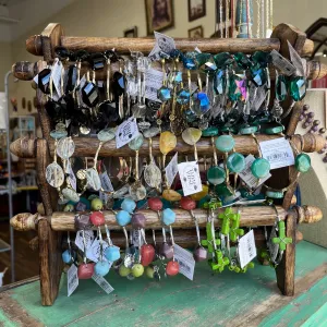 Natural Stone Wire Bangles