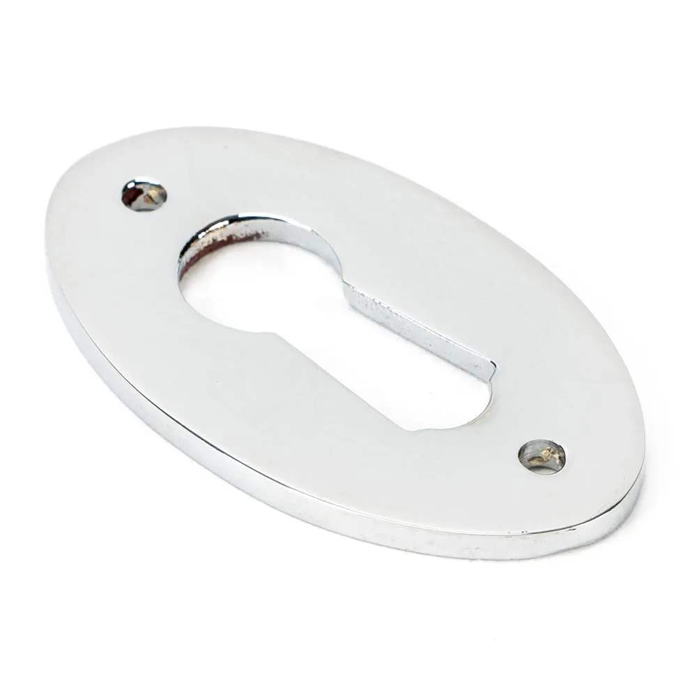 Period Oval Keyhole Escutcheon