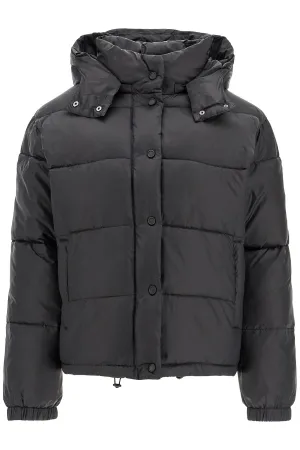 Pinko "down jacket with logo patch