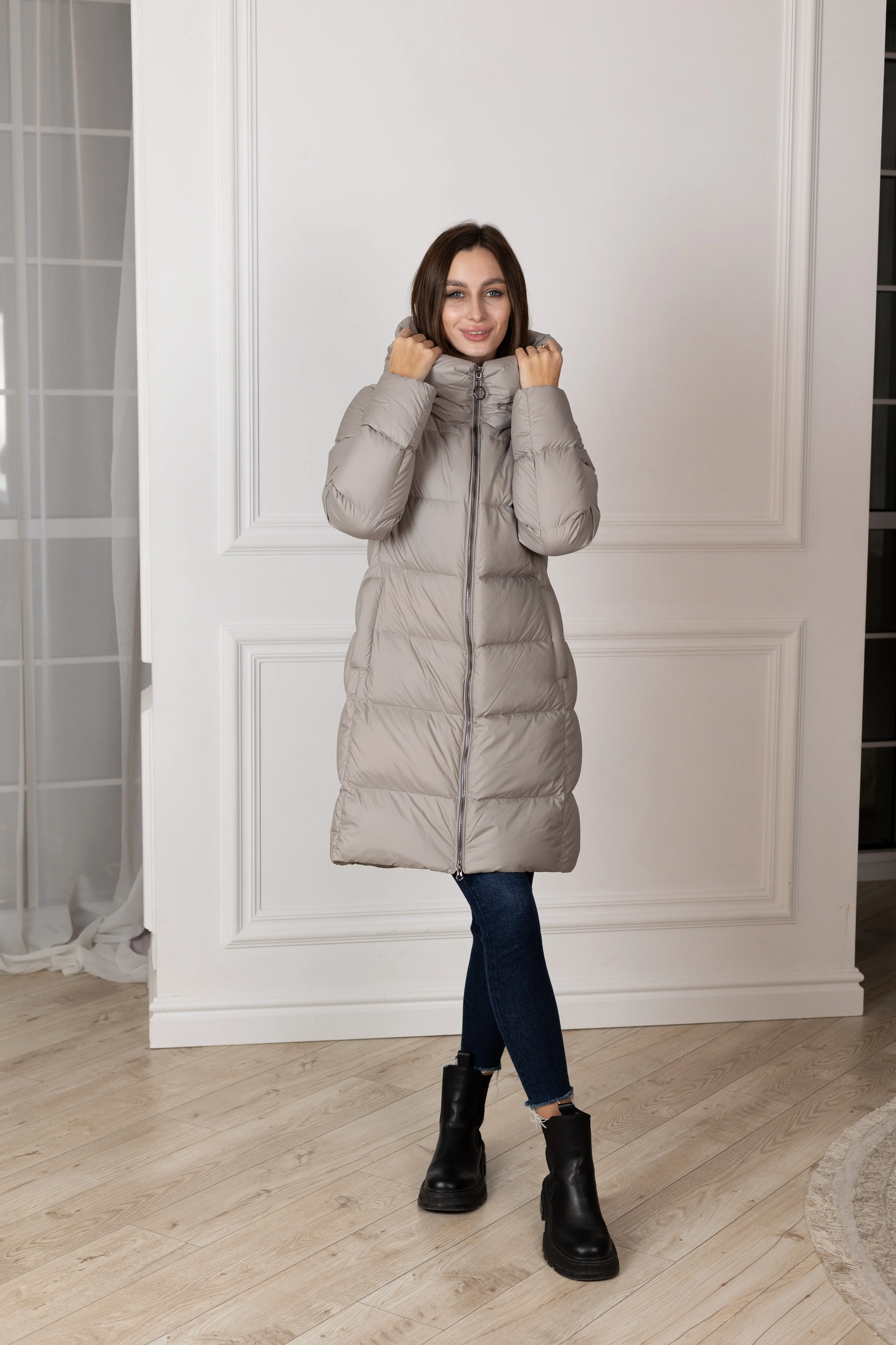 Premium Down Fill Winter Puffer Coat