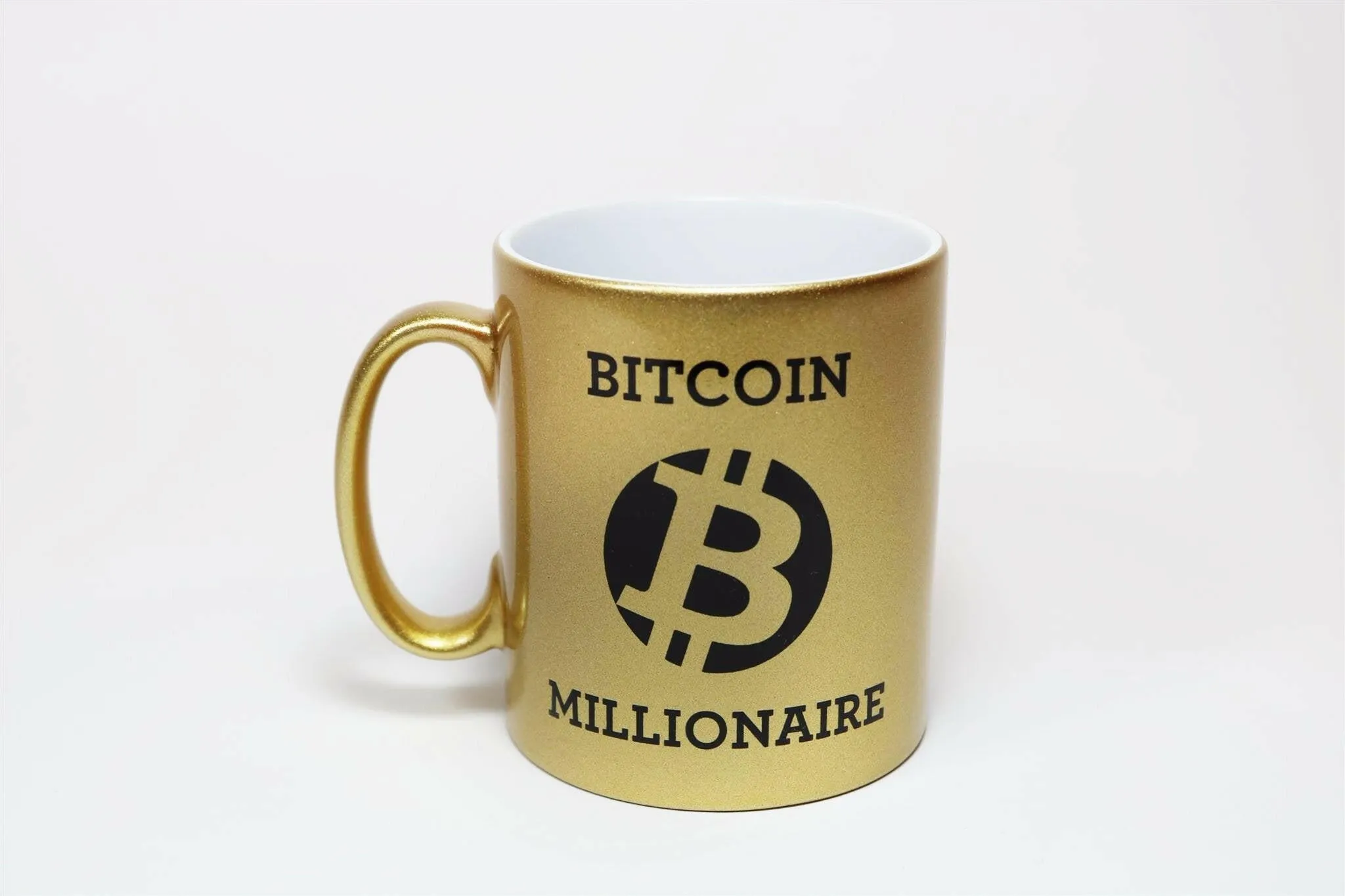 Tasse - Bitcoin Millionaire - BTC -Goldtasse