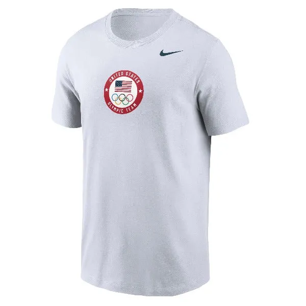 TEAM USA FLAG RINGS ADULT SHORT SLEEVE